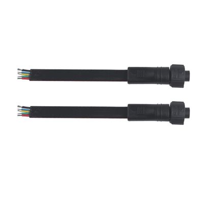 4/5Pin DC Male to Female Power Extension Cable -Shielded 12V/24V Cord for Camera, LED Controller, Automation, Industrial Use