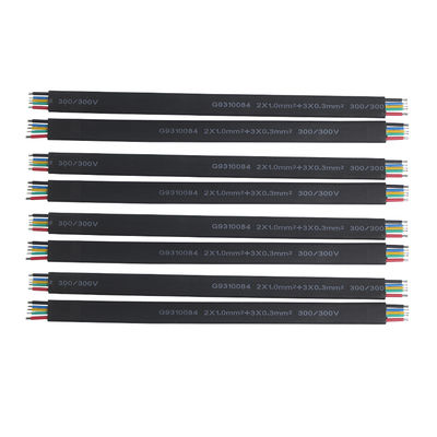 4/5Pin DC Male to Female Power Extension Cable -Shielded 12V/24V Cord for Camera, LED Controller, Automation, Industrial Use