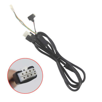 8-Pin Power and Signal Cable with Split Leads-Multi-Core DC Wiring Harness for LED Controller, Industrial Sensors, Motor Control