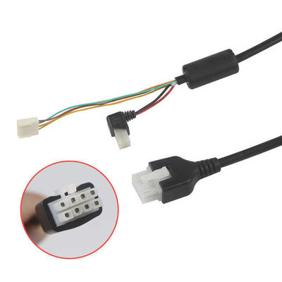 8-Pin Power and Signal Cable with Split Leads-Multi-Core DC Wiring Harness for LED Controller, Industrial Sensors, Motor Control