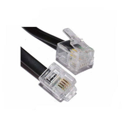 RJ11 Telephone Extension Cable for Landline Phone Fax DSL Modem