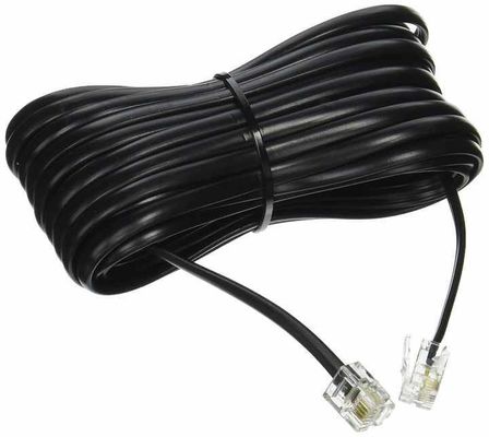 RJ11 Telephone Extension Cable for Landline Phone Fax DSL Modem