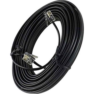 RJ11 Telephone Extension Cable for Landline Phone Fax DSL Modem