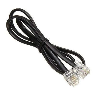 RJ11 Telephone Extension Cable for Landline Phone Fax DSL Modem
