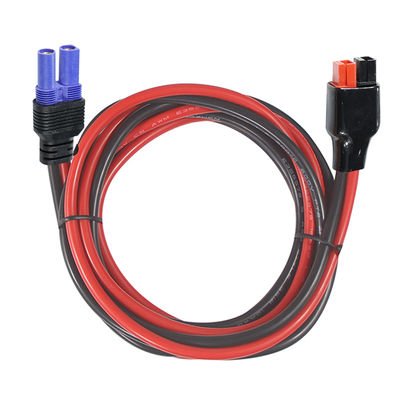 EC5 to 2P  Rectangular DC Connector Cable Power Wire for LiFePO4 Battery, Inverter, Solar Generator, Portable DC Systems