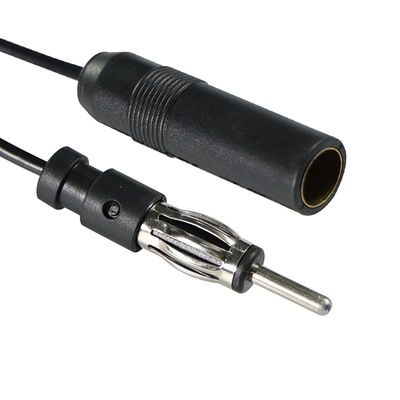 Car Antenna Extension Cable Male to Female DIN for AM FM Stereo