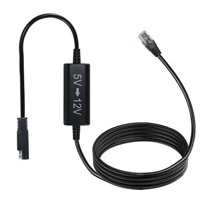 RJ45 to SAE Step-Up Power Cable-Ethernet Port to SAE Connector Power Booster Cord for 5V/9V/12V Output DC Devices
