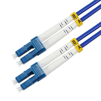 LC to LC Duplex Multimode Fiber Patch Cable - OM3 50/125μm Jumper Cord for Data Center, LAN, High-Speed Networking