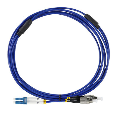 LC to ST Duplex Multimode Fiber Patch Cable 50/125μm Jumper Cord for Data Center and Optical Networking