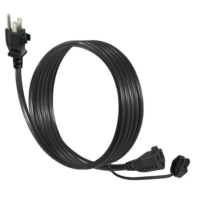 6 Foot 14AWG Heavy Duty Power Strip Replacement with Cable Management Clip and NEMA 5-15P Plug 3 Outlet Extension Cord