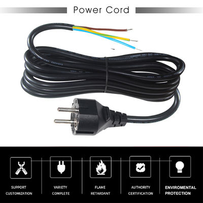 CEE 77 AC Cord Stripped Ends Vde Open Wire Outdoor Electrical Power Strip