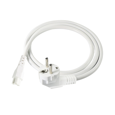 EU Plug to IEC C5 Power Cord-European 2-Pin AC Cable for Laptop Adapter, Notebook, Projector, 2.5A 250V Cloverleaf Connector