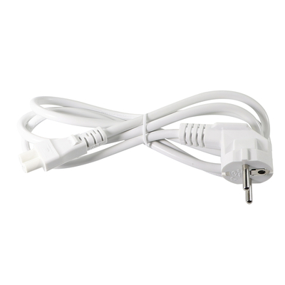 EU Plug to IEC C5 Power Cord-European 2-Pin AC Cable for Laptop Adapter, Notebook, Projector, 2.5A 250V Cloverleaf Connector