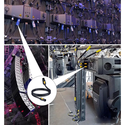 LED Power Connector Cable - DC Power Jack to 2-Pin Wire for 12V/24V LED Strip Light, CCTV, Adapter, Lighting System