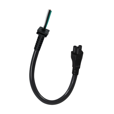 C5 to SR Power Cable - Cloverleaf to Straight Blade Plug Adapter for Laptops & Medical Equipment