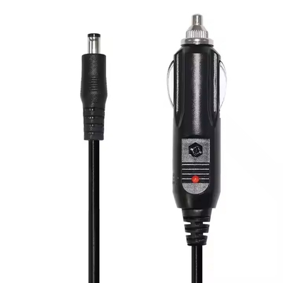 12V Car Cigarette Lighter to DC5521 Power Cable for Dash Cam GPS