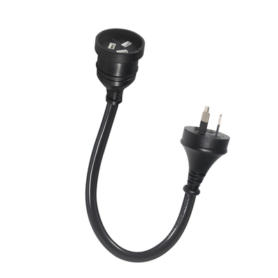 Universal 3 Pin Australia Aus Nzs Plug Computer Cable Male To Female Electrical Cord