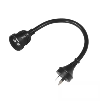 AU Plug to Female AUS Socket Extension Power Cord -Australian 3-Pin Mains Cable, 240V 10A/15A