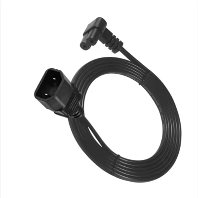 Right Angle C7 to C18 Power Cord Female to Female 10A 250V