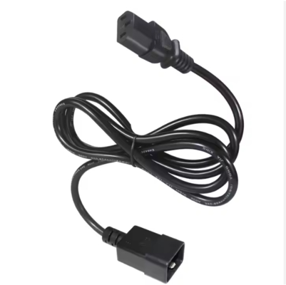 C20 to Dual C13 Power Splitter Cable, 250V 15A, IEC 60320 Extension Cord for PDU/Data Center/Server