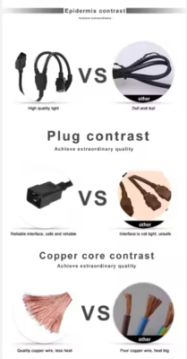 C20 to Dual C19 Power Splitter Cable 250V 16A Heavy Duty