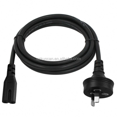 H03vvf Wire 2 Pin Core Iec-C7 Ac Cable Lead Au to Iec C7 Figure 8 Female Power Cord