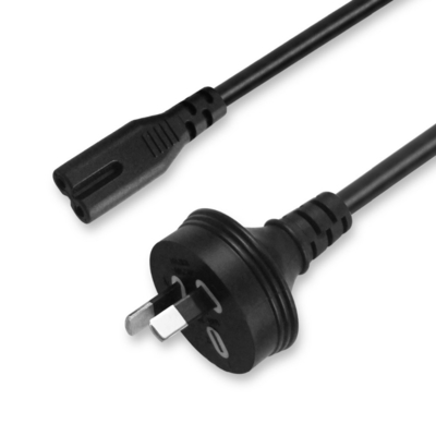 H03vvf Wire 2 Pin Core Iec-C7 Ac Cable Lead Au to Iec C7 Figure 8 Female Power Cord