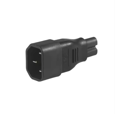 IEC C14 to C7 Power Adapter for Laptop DVD PS2