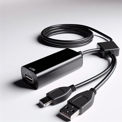 5V to 12V USB OBD Voltage Booster Cable with Short Circuit Protection