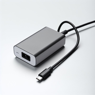 65W Desktop Power Supply Adapter with Type C Charging Wire 100-240V
