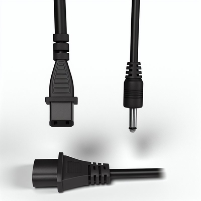 10FT Laptop Power Cord C7 Non-Polarized for Office Equipment