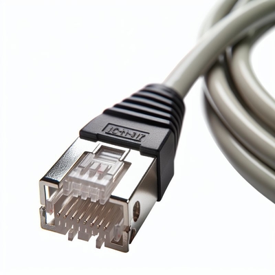 50-Pin Male RJ21 Right Angle Telco Connector Cable Shielded