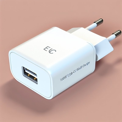 100W EU USB-C Wall Charger for Laptops and Mobile Devices