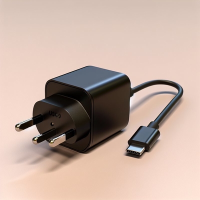 South Africa SA Plug to USB-C Charger Cable 5V 9V 12V