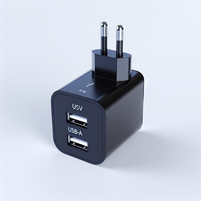 SA Plug USB Charger with USB-C and USB-A Ports 5V 3.4A