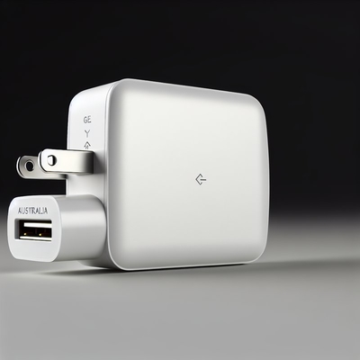 100W USB-C GaN Charger with AU 2-Pin Plug for Laptops