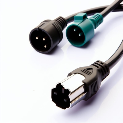 UK 3Pin to 2x IEC C13 Power Cord H05VV-F 0.75mm2