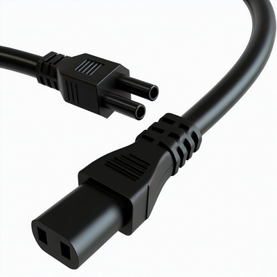 IEC C5 to C14 Power Cord 1.8m 16AWG Black Computer Cable