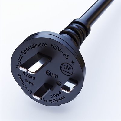 UK Plug Power Cord 0.5m H05VV-F 3 Core Cable for Home Appliances