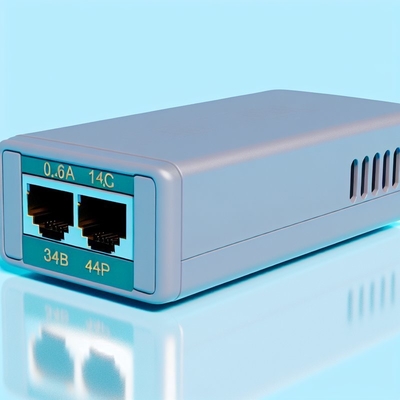 0.4A 1000Mbps POE Injector Splitter 12V 24V 48V Power Over Ethernet Adapter