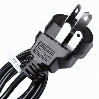 NEMA 5-15P to 5-15R Power Cord 1FT 2FT for PC Power Supply