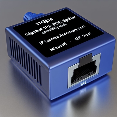 12V Gigabit PoE Splitter Adapter for IP Cameras IEEE 802.3af/at
