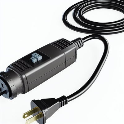 NEMA 1-15P to NEMA 1-15R AC Power Cord 0.8M
