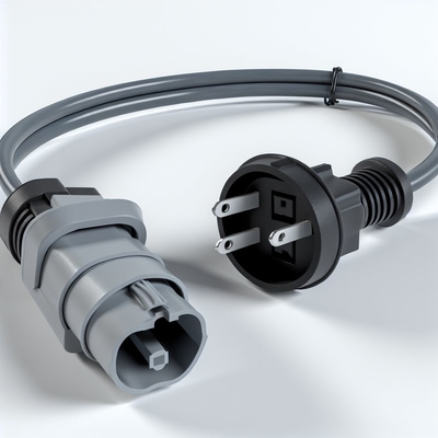 NEMA 1-15P to NEMA 1-15R AC Power Cord 0.8M