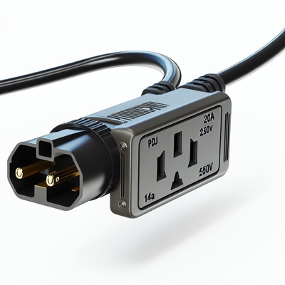 C19 to C20 Power Cord 20A Heavy Duty 250V 0.8M PVC Cable