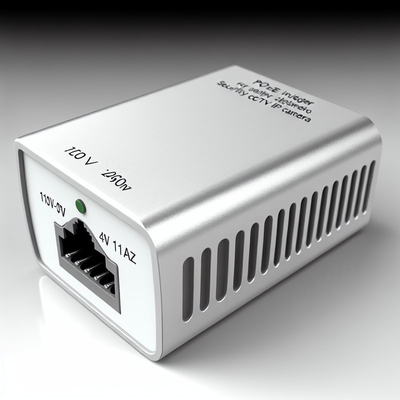 24V 0.5A 12V 1A POE Injector Adapter for CCTV IP Camera