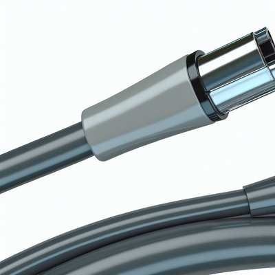 Customized RJ9 RJ11 RJ12 Telephone Cable 4P4C 28AWG PVC