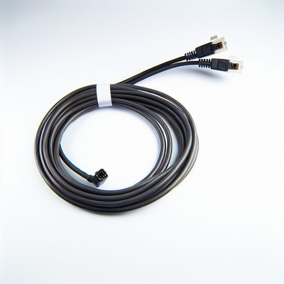 CAT 3 Telephone Cable RJ9 RJ11 RJ22 4-Conductor PVC Flat Coil