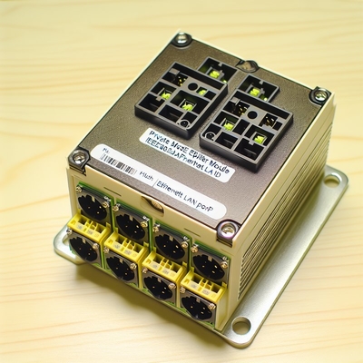 48V to 24V 12V 5V POE Splitter with 2 RJ45 Ports 1Gbps