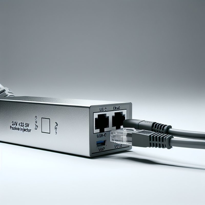 48V to 24V 12V 5V POE Splitter with RJ45 Connector 1Gbps